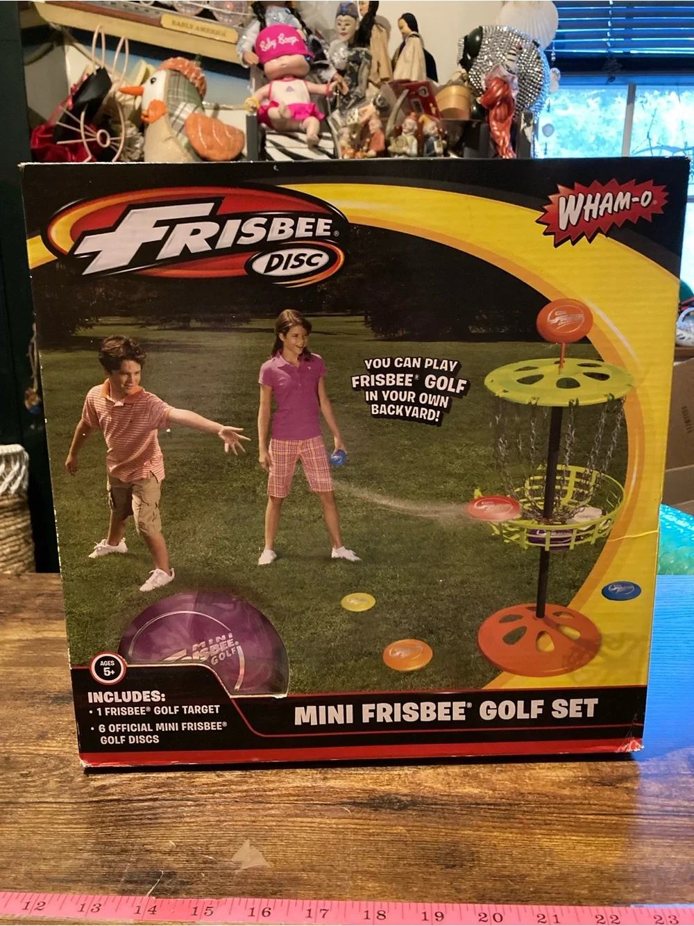 Wham-o mini frisbee golf set